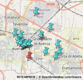 Mappa Piazza Municipio, 00186 Gricignano di Aversa CE, Italia (2.0295)