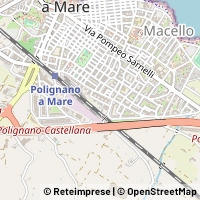 Kort Polignano a Mare