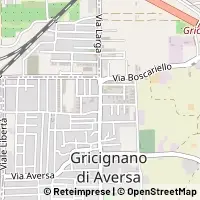 地図 Gricignano di Aversa
