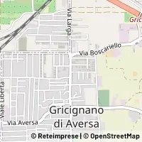 Map Gricignano di Aversa