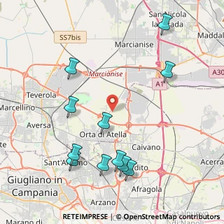 Mappa Via Bugnano snc, 81030 Orta di Atella CE, Italia (5.07364)