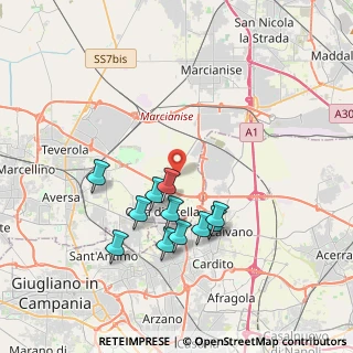 Mappa Via Bugnano snc, 81030 Orta di Atella CE, Italia (3.67545)