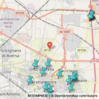 Mappa Via Bugnano snc, 81030 Orta di Atella CE, Italia (3.9005)