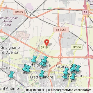 Mappa Via Bugnano snc, 81030 Orta di Atella CE, Italia (3.362)