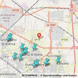 Mappa Via Bugnano snc, 81030 Orta di Atella CE, Italia (3.18846)