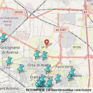 Mappa Via Bugnano snc, 81030 Orta di Atella CE, Italia (3.877)