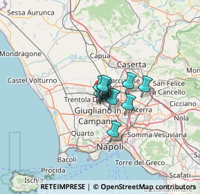 Mappa Via del Campo, 81031 Aversa CE, Italia (5.36333)