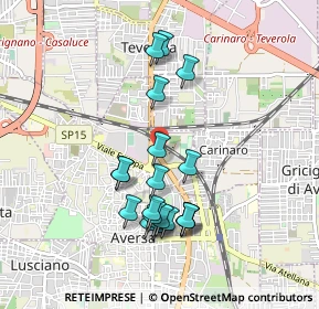 Mappa Via del Campo, 81031 Aversa CE, Italia (0.9325)