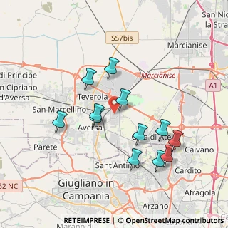 Mappa Via Cristoforo Colombo n, 81030 Gricignano di Aversa CE, Italia (3.7575)