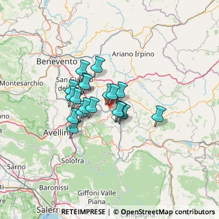 Mappa Via Roma, 83040 Luogosano AV, Italia (9.79053)