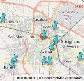 Mappa Via Alessandro Bisceglia, 81031 Aversa CE, Italia (2.75)