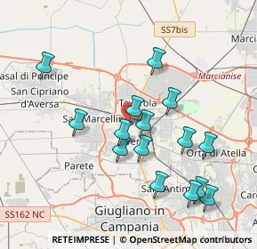 Mappa Via Alessandro Bisceglia, 81031 Aversa CE, Italia (3.98467)
