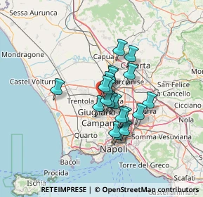 Mappa Via Alessandro Bisceglia, 81031 Aversa CE, Italia (9.212)