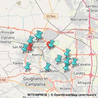 Mappa Via Galileo Galilei, 81030 Gricignano di Aversa CE, Italia (3.98)
