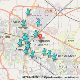 Mappa Via Galileo Galilei, 81030 Gricignano di Aversa CE, Italia (2.162)