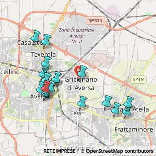 Mappa Via Galileo Galilei, 81030 Gricignano di Aversa CE, Italia (2.32895)