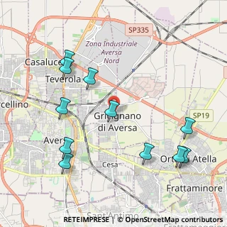 Mappa Via Galileo Galilei, 81030 Gricignano di Aversa CE, Italia (2.51727)