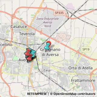 Mappa Via Galileo Galilei, 81030 Gricignano di Aversa CE, Italia (2.1455)