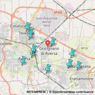 Mappa Via Galileo Galilei, 81030 Gricignano di Aversa CE, Italia (2.27091)