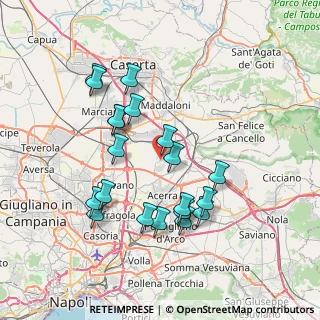 Mappa Via delle Industrie, 80011 Acerra NA, Italia (7.6925)