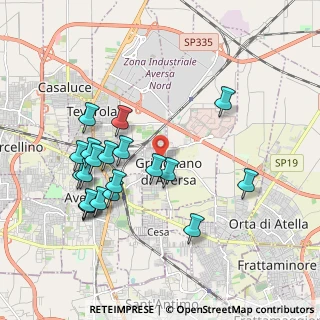 Mappa Via Alessandro Volta, 81030 Gricignano di Aversa CE, Italia (2.1165)