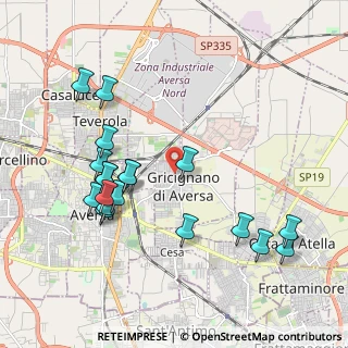 Mappa Via Alessandro Volta, 81030 Gricignano di Aversa CE, Italia (2.29316)