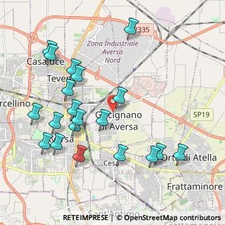 Mappa Via Alessandro Volta, 81030 Gricignano di Aversa CE, Italia (2.4305)