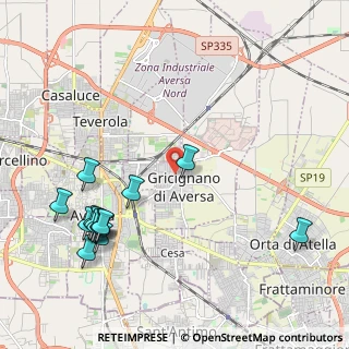 Mappa Via Alessandro Volta, 81030 Gricignano di Aversa CE, Italia (2.69786)