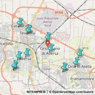 Mappa Via Alessandro Volta, 81030 Gricignano di Aversa CE, Italia (2.68692)