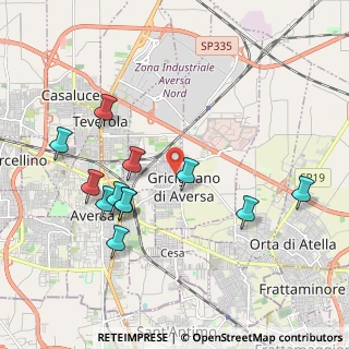 Mappa Via Alessandro Volta, 81030 Gricignano di Aversa CE, Italia (2.19167)