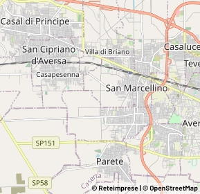 Mappa 81036 Casal Di Principe CE, Italia (2.8665)