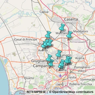 Mappa Via Luigi Pirandello, 81030 Gricignano di Aversa CE, Italia (6.42769)