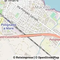 Hartă Polignano a Mare