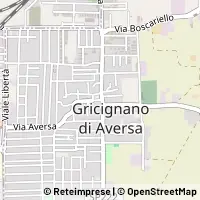Mapa Gricignano di Aversa