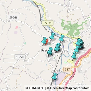 Mappa Via Umberto I, 83030 Prata di Principato Ultra AV, Italia (1.2245)