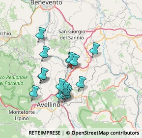 Mappa VIA SAN GIOVANNI DE PRATOLA, 83039 Pratola Serra AV, Italia (6.44875)