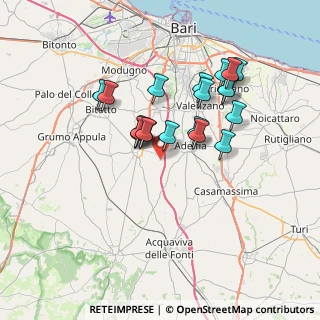 Mappa Strada Vicinale di, 70028 Sannicandro di Bari BA, Italia (6.5235)