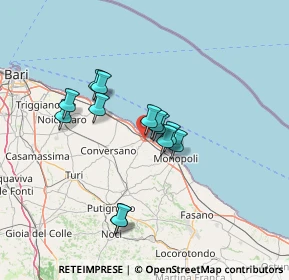 Mappa 70044 Polignano a Mare BA, Italia (11.49846)