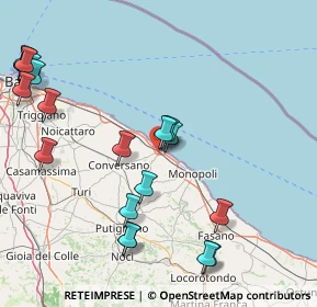 Mappa 70044 Polignano a Mare BA, Italia (21.8565)