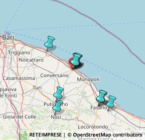 Mappa 70044 Polignano a Mare BA, Italia (12.03667)