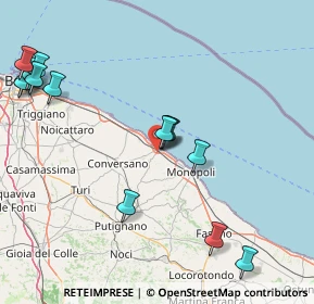 Mappa 70044 Polignano a Mare BA, Italia (21.18857)