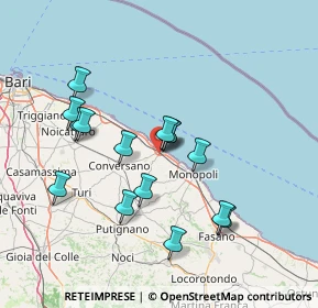 Mappa 70044 Polignano a Mare BA, Italia (14.302)