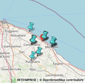 Mappa 70044 Polignano a Mare BA, Italia (8.424)