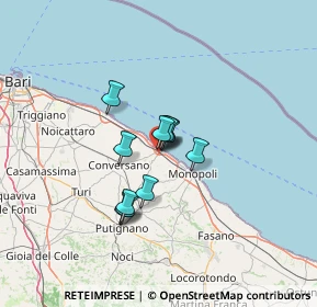 Mappa 70044 Polignano a Mare BA, Italia (8.8)