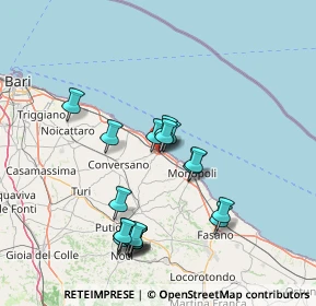 Mappa 70044 Polignano a Mare BA, Italia (15.56526)