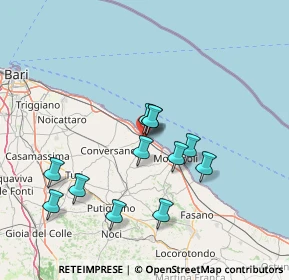 Mappa 70044 Polignano a Mare BA, Italia (13.925)