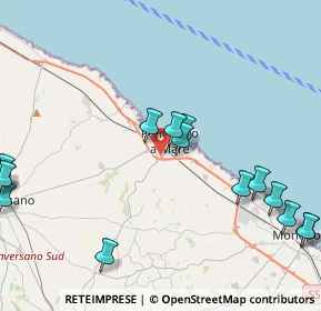 Mappa 70044 Polignano a Mare BA, Italia (5.80467)