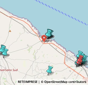 Mappa 70044 Polignano a Mare BA, Italia (6.1635)