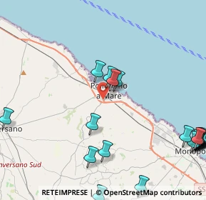 Mappa 70044 Polignano a Mare BA, Italia (6.4065)