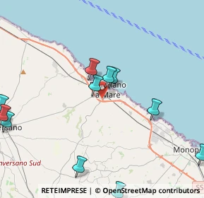 Mappa 70044 Polignano a Mare BA, Italia (5.44)